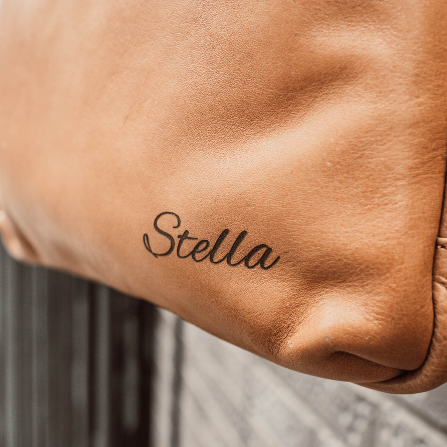 seljakott graveering stella