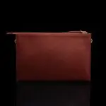 von baer clutch naiste vaike nahast kaekott punane tagantvaade