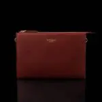 von baer clutch vaike nahast naiste kaekott punane eestvaade