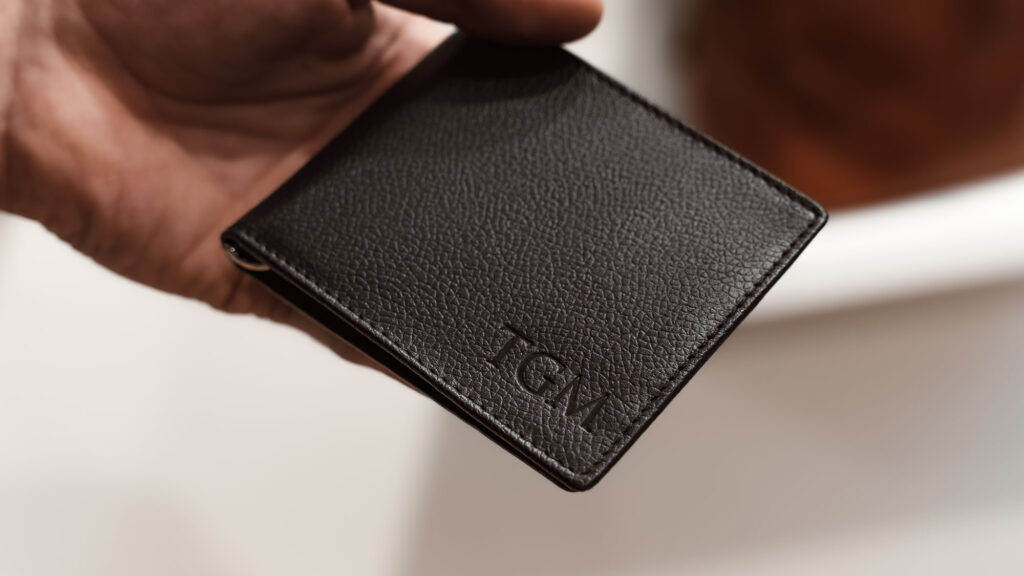money clip rahaklambriga rahakott personaliseerimine graveerimine initsiaalid